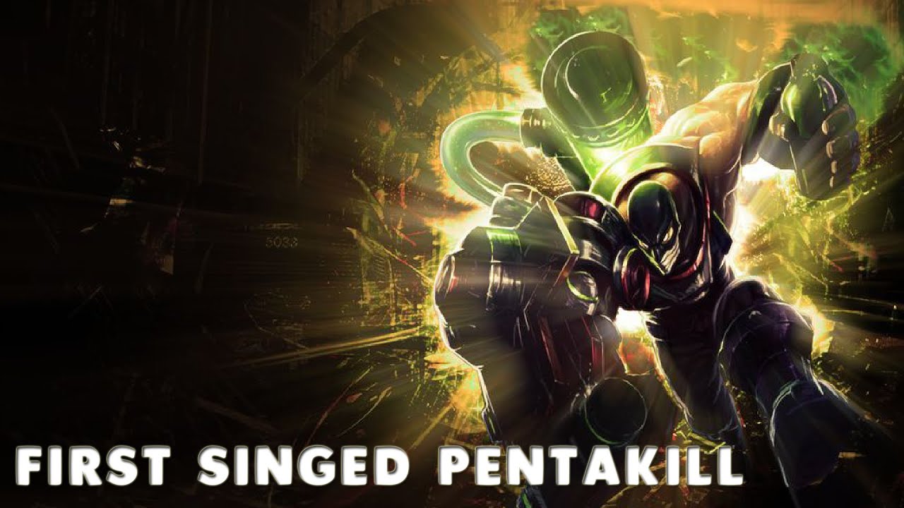 First Singed Pentakill