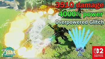 How to One-Shot Bosses – Crazy Weapon Stack (Zuggle) Glitch in Tears of the kingdom (Switch 2)