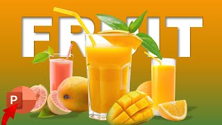 "Creative Fruit Juice PPT Design | PowerPoint Presentation Idea 2025"