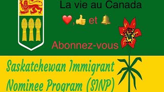 Programme des candidats à l'immigration de la Saskatchewan (SINP)