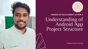 4. Project structure of android app in Android Studio  | Android Tutorials