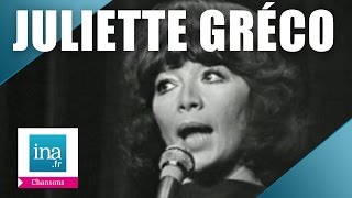 Juliette Gréco &quot;La brutalité&quot;  (live officiel) | Archive INA