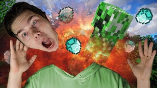 Explosion by the Livestock! | Minecraft Survival Episode 7