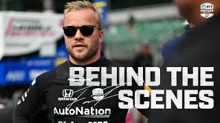 Behind the Scenes: Felix Rosenqvist takes on qualifying for 2024 Indy 500 | INDYCAR