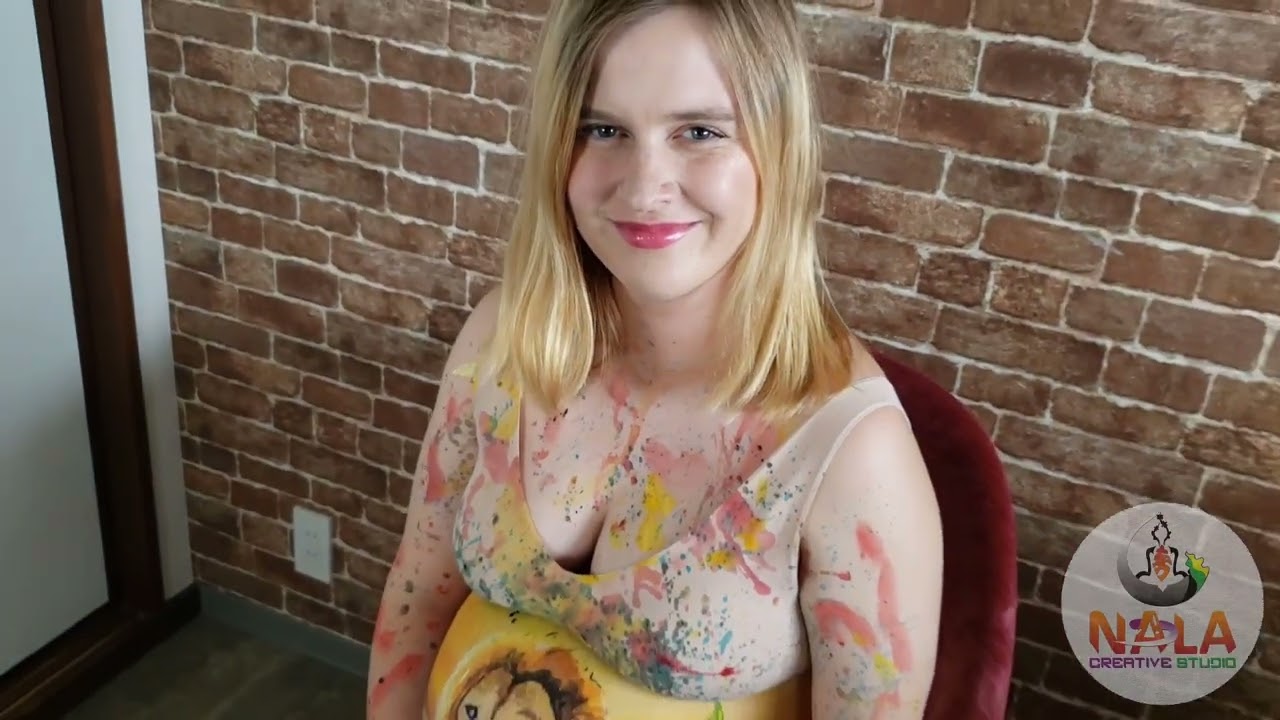 Beautiful Body Art with Maxie by Nala Creative Studio in Japan マキシーのボディーペイント★