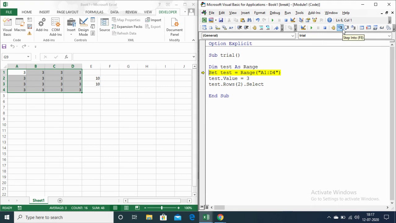 Excel object. Excel vba шпаргалка. Range vba.