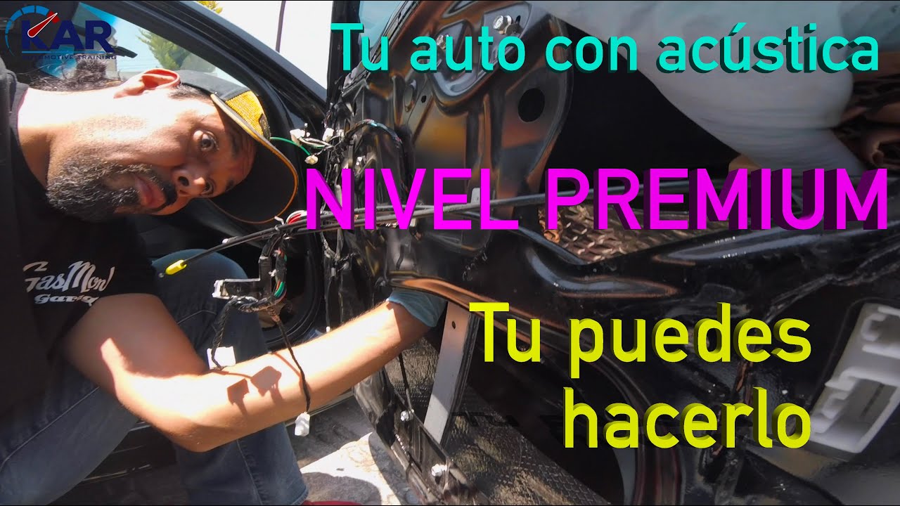 Aprende cómo aislar acústicamente tu coche para mayor comodidad