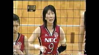 【女子バレー】Vリーグ2007 2008シーズン　NEC VS JT