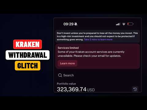 Fix Kraken Withdrawal Stuck Hold Account Restricted