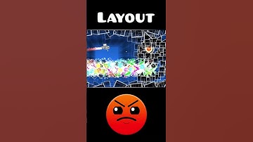 A simple Layout in Geometry Dash 2.2 #gdupdate #gd #deluxe12 #gaming #memes