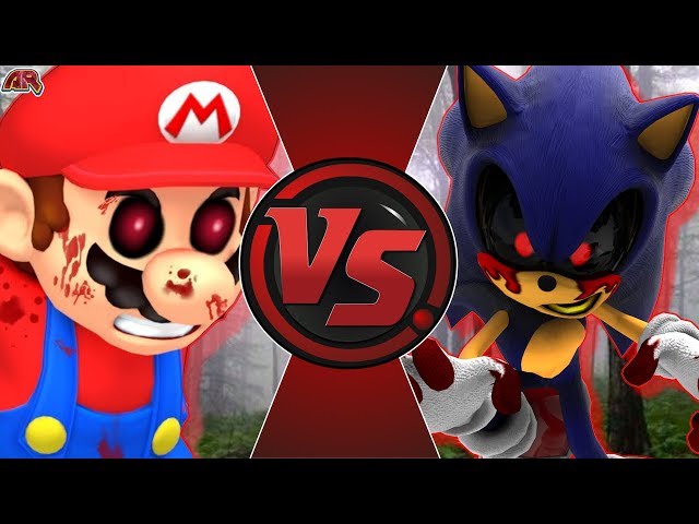 MARIO.EXE vs SONIC.EXE Horror 360°/VR 