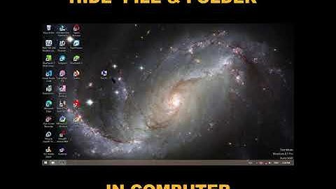 How to hide files/folder in computer🤔2022, #shorts, #ytshorts