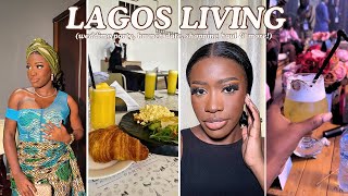 Lagos Living #12 | I GOT A MAKEOVER + *Nigerian* wedding party, brunch date, youtube grad event