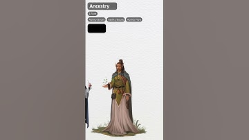 Creating a character in Pathfinder 2e in a minute #shorts