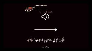 ترتيل جميل للقارئ رعد محمد الکردي - سورة المؤمنون كاملة HD 1080 screenshot 5