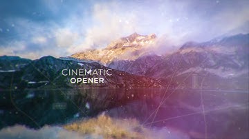 Inspirational Parallax Cinematic Opener and Slideshow