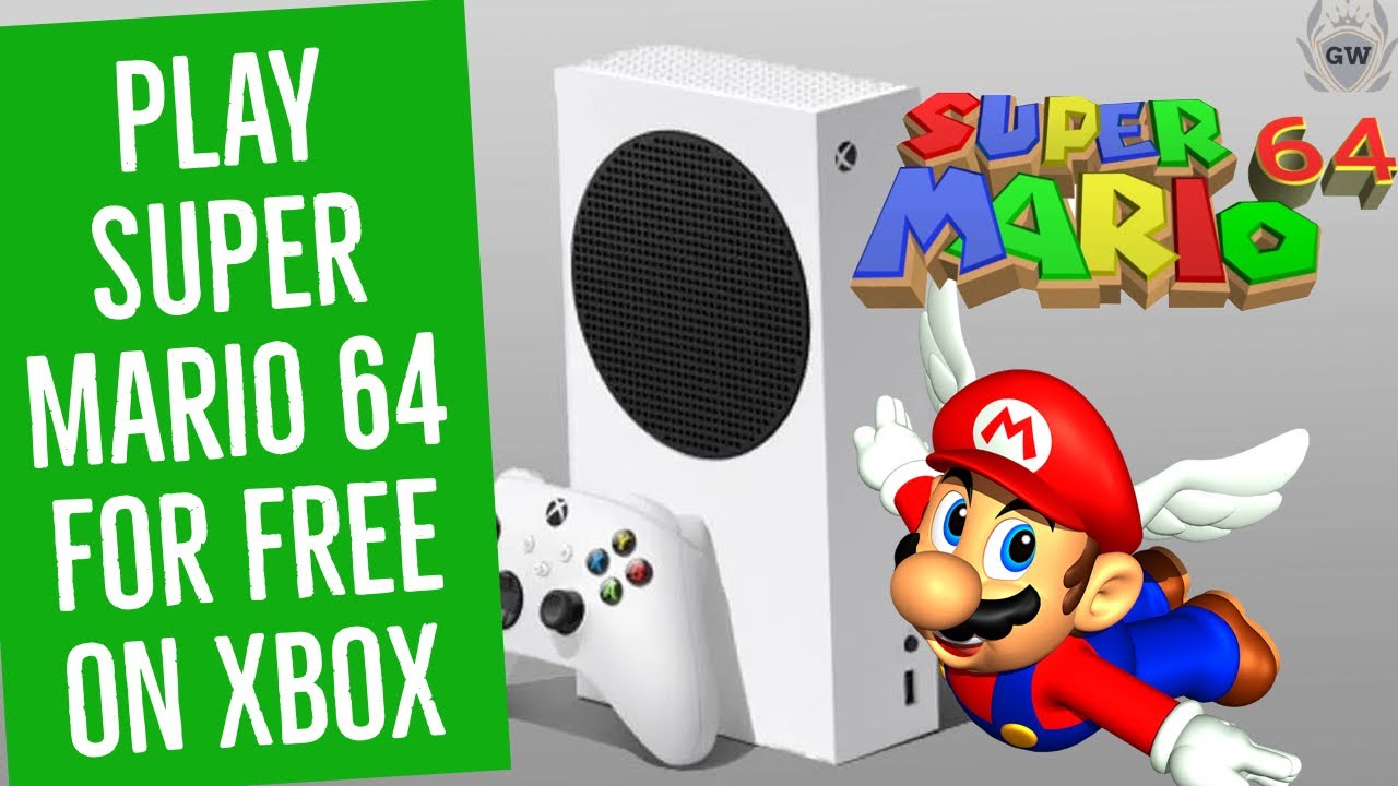 How To Play Super Mario 64 On Xbox 360 - BEST GAMES WALKTHROUGH