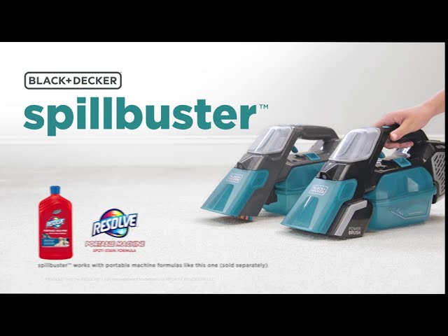 Spillbuster Portable Carpet Cleaner, Cordless Spill And Spot Cleaner