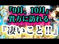 朗報🌟9月‼️10月‼️🌟あなたに訪れる『凄いこと‼️』🌟スバっとタロットオラクル占いしちゃいました😍🧡✨9月10月に貴方に訪れる最高の出来事😍❤️‼️是非受け取ってください😍