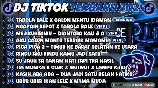 DJ TIKTOK TERBARU 2025🎵DJ TABOLA BALE X CALON MANTU IDAMAN🎵DJ NGAPAIN REPOT X TABOLA BALE FULL ALBUM