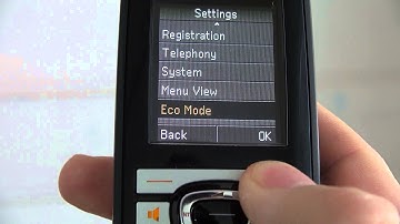 gigaset c610ip : eco mode