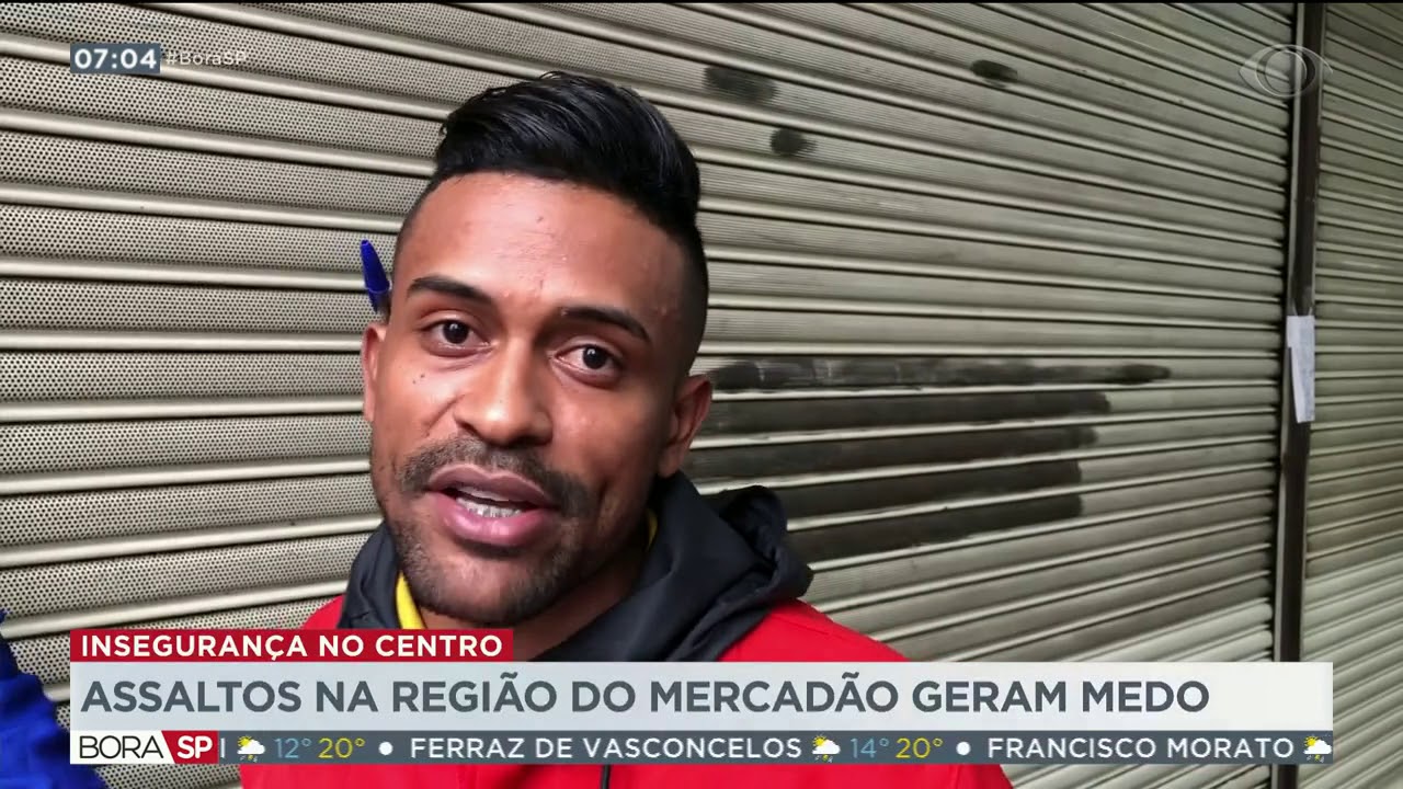 SP: Assaltos na região do Mercadão geram medo cafe com jornal acabou
