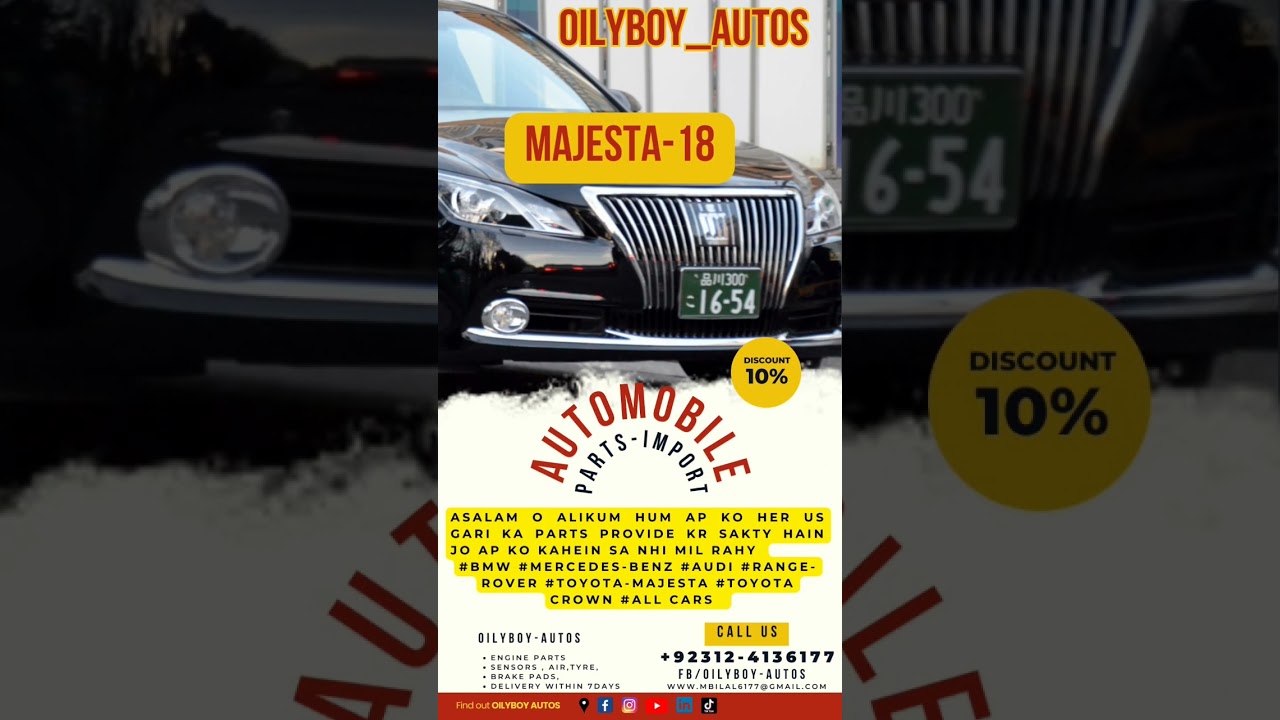 humara pass Crown Majesta ka parts orde per hasil krein 