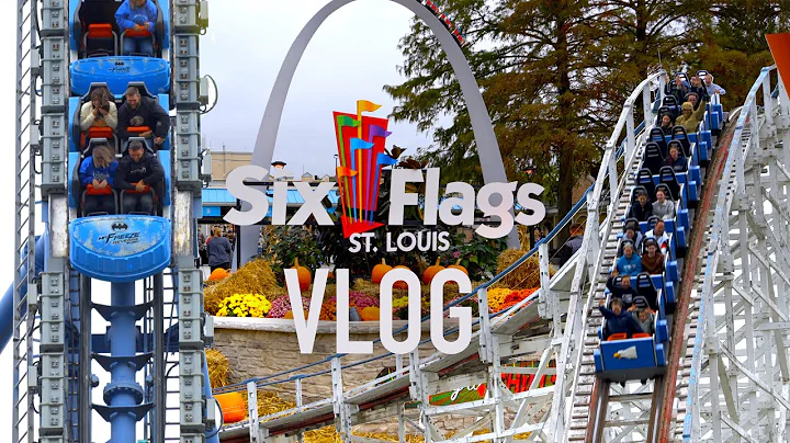 The Roller Coasters of Six Flags St. Louis! Riding Mr. Freeze, Screamin' Eagle, Rookie Racer & More!