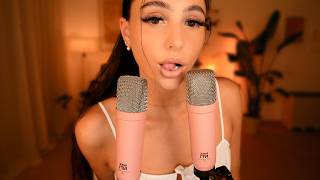ASMR SLEEPY MOUTH SOUNDS 💤 WITH 2 MICS 🎙️🎙️ NO TALKING 😴