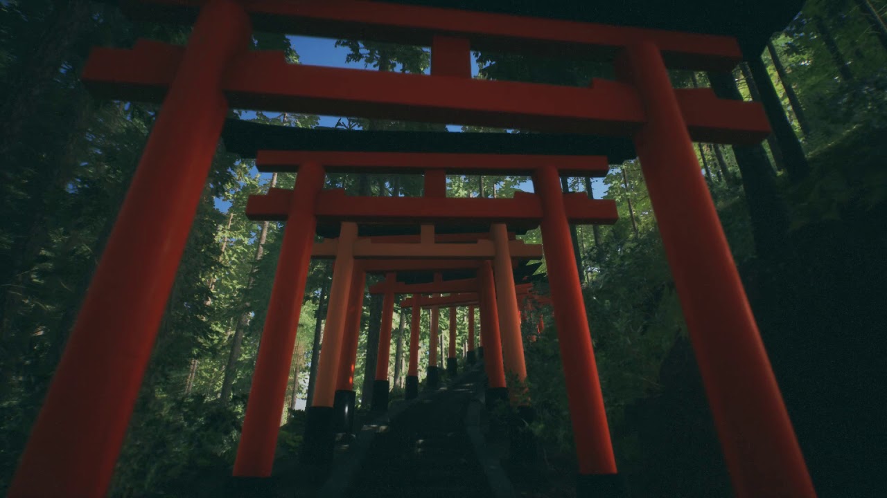 [FREE] Relaxing Photorealistic Game - Explore Fushimi Inari - Full Walkthrough + DLC
