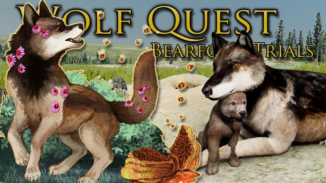 Стая чужих волков SWIFT у нашего логова?! 🐺 Волчий квест: Медвежьи волки • №16