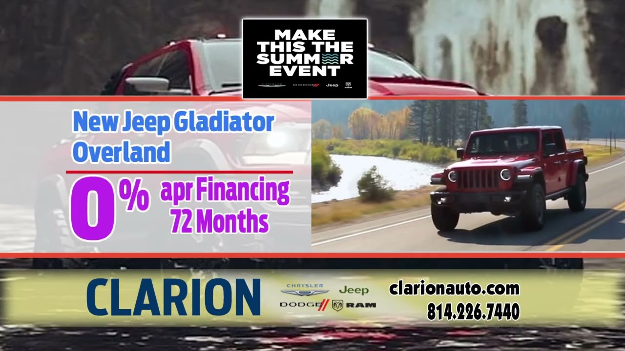 August Clarion Ford Chrysler YouTube