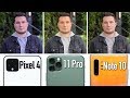Pixel 4 vs 11 Pro vs Note 10 - Honest Camera Comparison