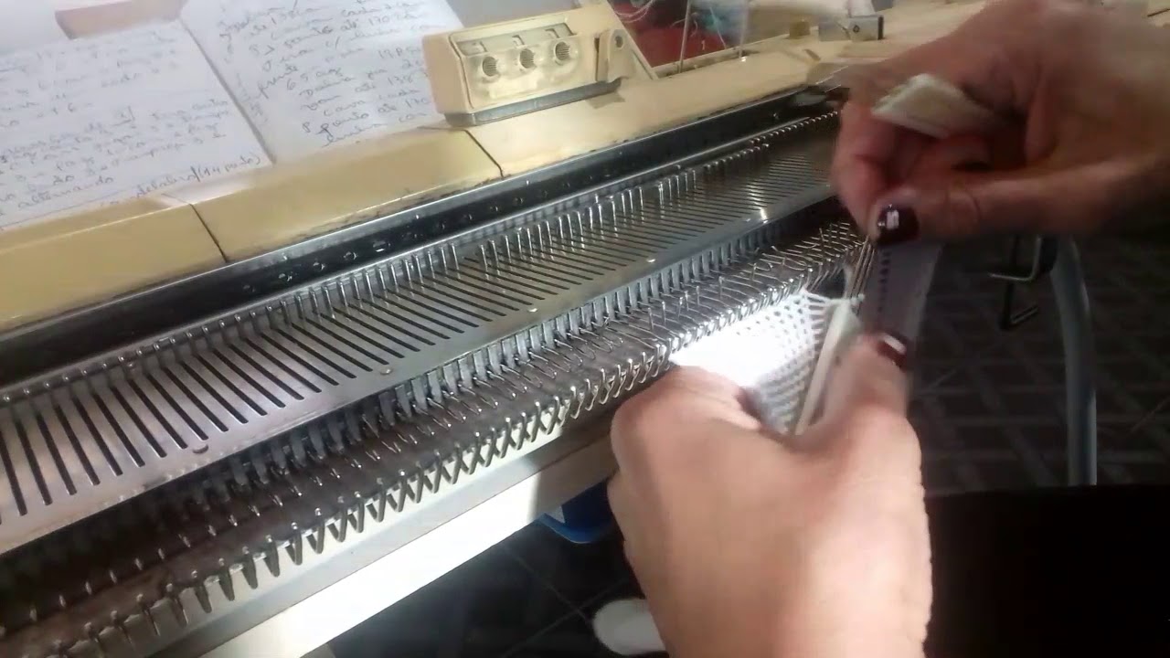 Tranças com 6 com 9 e candelabro trico a maquina