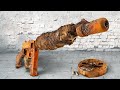 Thompson 1928  old submachine gun restoration