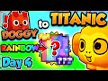 Doggy  titanic day 4 rainbow huge pet pet simulator 99 roblox
