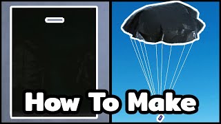 How to Make a Flying Parachute out of Trash Bag │DIY Parachute│