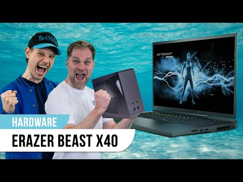 Een RTX 4090 laptop met waterkoeling?! - Erazer Beast X40 Review