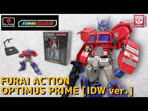 (FLAME TOYS) リアルな質感！ウェザリング塗装！ 風雷可動 オプティマスプライム[IDW ver.]  FURAI ACTION  OPTIMUS PRIME[IDW ver.]