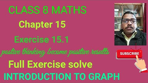 CLASS 8/ MATHS/ CHAPTER 15/ INTRODUCTION TO GRAPH/ EXERCISE 15.1 ( FULL EXERCISE)