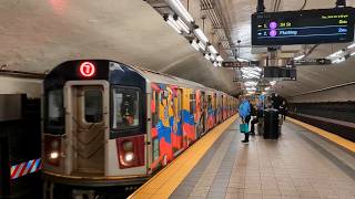 NYC Subway: FIFA World Cup Wraps on R142A (4) & R188 (7) Trains at Grand Central