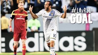 GOAL: Landon Donovan heads in the opener with perfection | LA Galaxy vs. Real Salt Lake