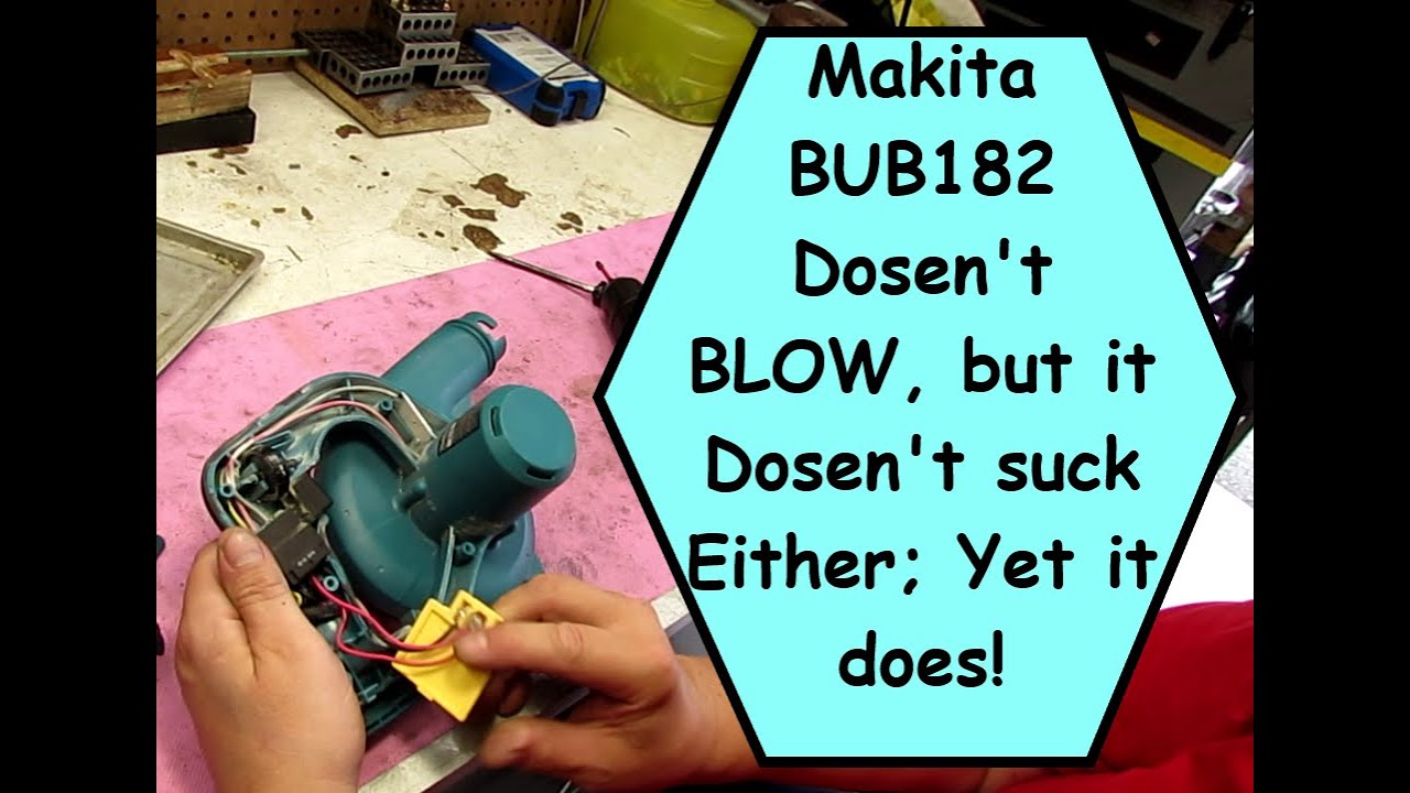 Makita BUB182 blower.... Blows