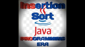 Insertion Sort In Java Programming