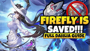 A COMPLETE Guide to The Dahlia! | Best Builds, Relics, Teams - Honkai Star Rail (HSR 3.8)