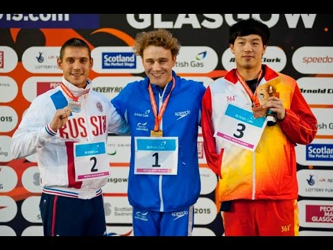 Men's 200m IM SM8 | Victory Ceremony | 2015 IPC Swimming World Championships Glasgow