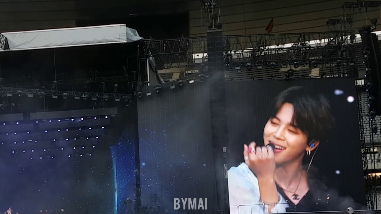 20190608 BTS (방탄소년단) SPEAK YOURSELF @Paris Day 2 - Jimin: 'Serendipity' 🌺 직캠