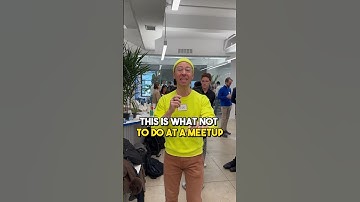 One thing NOT to do at a meetup #networkingevent #eventplanner #eventplanning