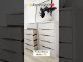 Tall Grey Dresser with Drawers Home Organization😍 HOME GADGETS #trending #furniture #home #reels