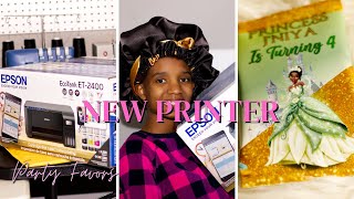Unbox My 6th Printer 2400 Eco Tank | Party Favors | Business Ideas | Chips Bag